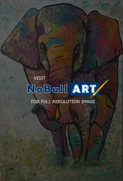 Elephant In The Room Series - Mystical Wonder - Acrylic